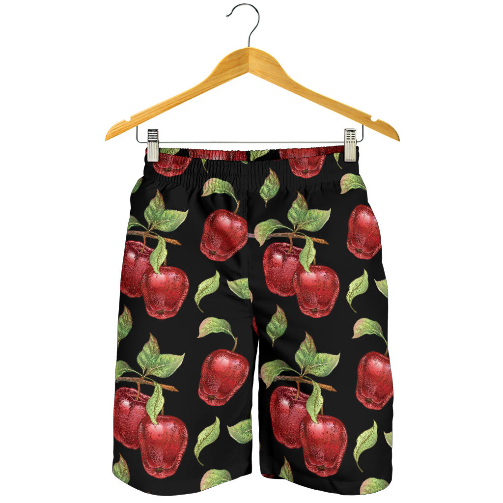 Apple Pattern Print Design AP011 Mens Shorts
