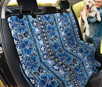 Hawaiian Themed Pattern Print Design H012 Rear Dog  Seat Cover