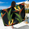 Bird Of Paradise Pattern Print Design BOP012 Sarong Pareo Wrap