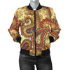 Boho Pattern Print Design 08 Women's Bomber Jacket