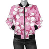 Cherry Blossom Pattern Print Design CB02 Women Bomber Jacket