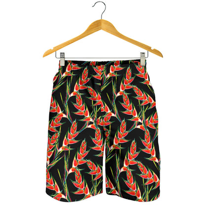 Heliconia Pattern Print Design HL010 Mens Shorts