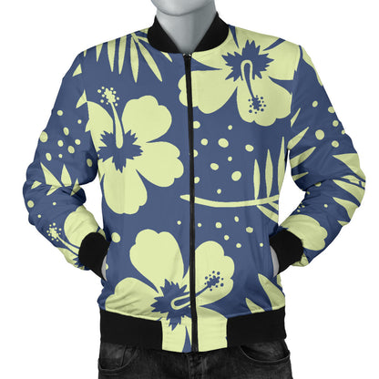 Pineapple Pattern Print Design PP07 Men Bomber Jacket
