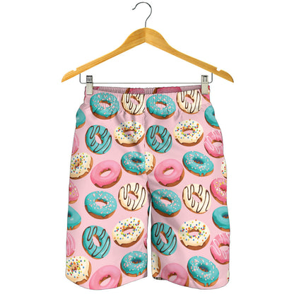 Donut Pattern Print Design DN06 Mens Shorts