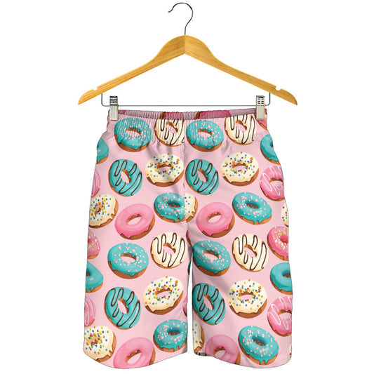 Donut Pattern Print Design DN06 Mens Shorts