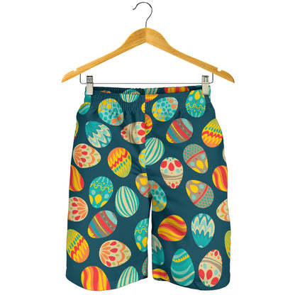 Easter Eggs Pattern Print Design RB09 Mens Shorts