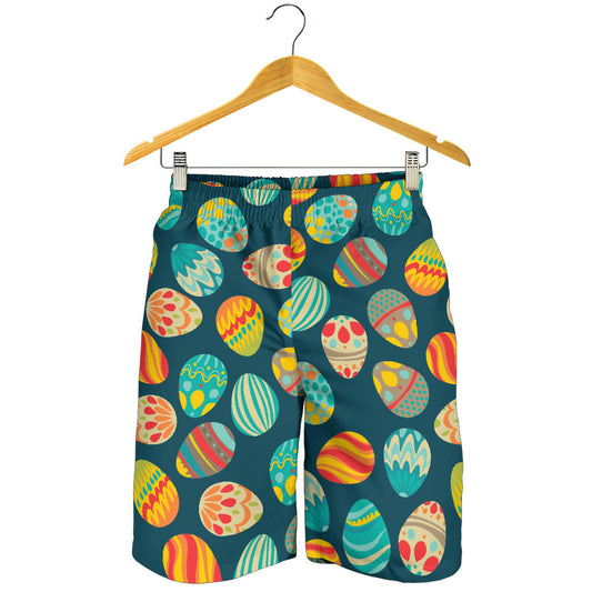 Easter Eggs Pattern Print Design RB09 Mens Shorts