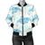 Sea Turtle Pattern Print Design T01 Women Bomber Jacket