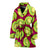 Kiwi Pattern Print Design KW05 Women Bathrobe