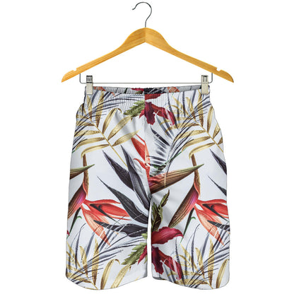 Tropical Flower Pattern Print Design TF021 Mens Shorts