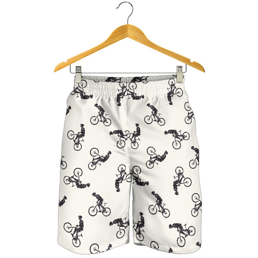 Mountain bike Pattern Print Design 01 Mens Shorts