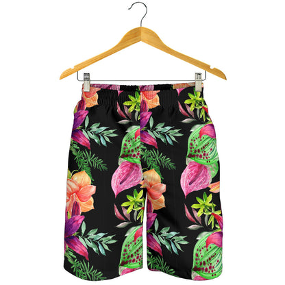 Amaryllis Pattern Print Design AL09 Mens Shorts