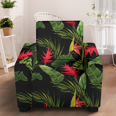 Bird Of Paradise Pattern Print Design BOP010 Armchair Slipcover