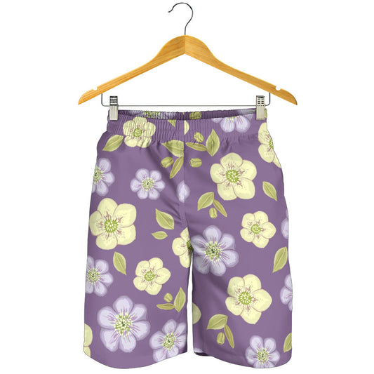Anemone Pattern Print Design AM013 Mens Shorts