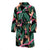 Bird Of Paradise Pattern Print Design BOP03 Men Bathrobe