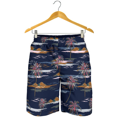 Pacific island Pattern Print Design A06 Mens Shorts