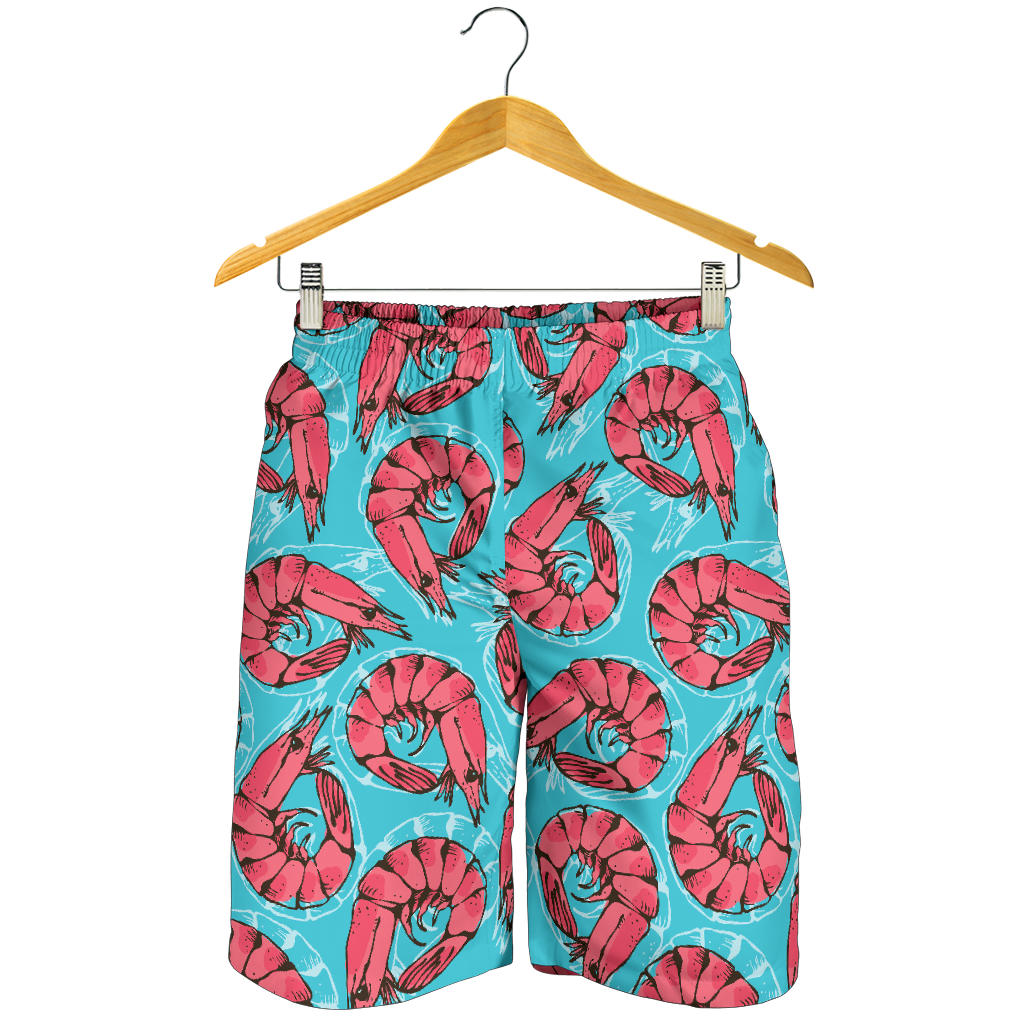 Prawn Pattern Print Design 01 Mens Shorts