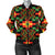 Kente Pattern Print Design 01 Women's Bomber Jacket