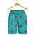 Sea Turtle Pattern Mens Shorts