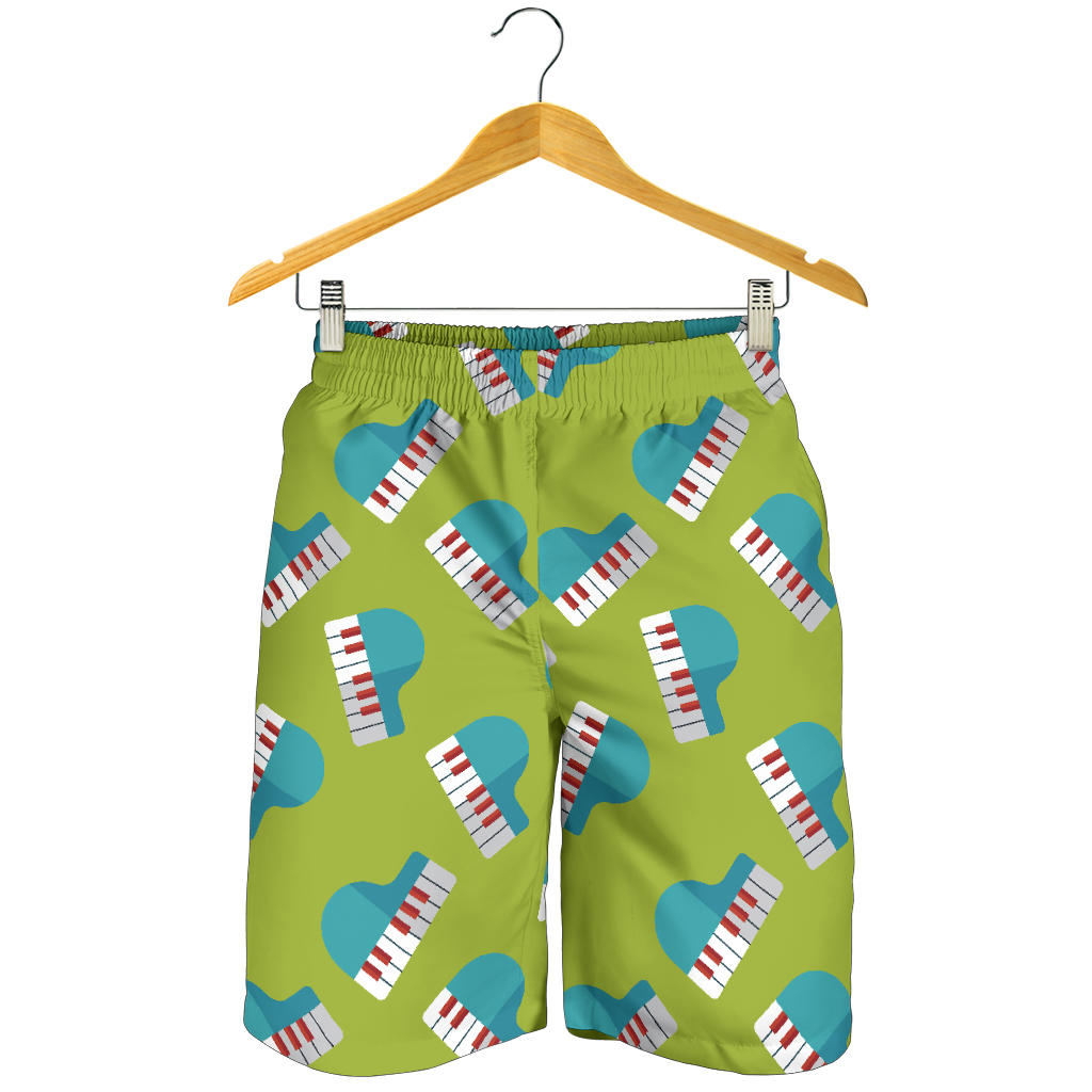 Piano Pattern Print Design 03 Mens Shorts