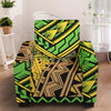 Polynesian Tribal Color Armchair Slipcover