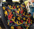 Bird Of Paradise Pattern Print Design BOP016 Rear Dog  Seat Cover