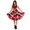 Watermelon Pattern Print Design WM011 Midi Dress