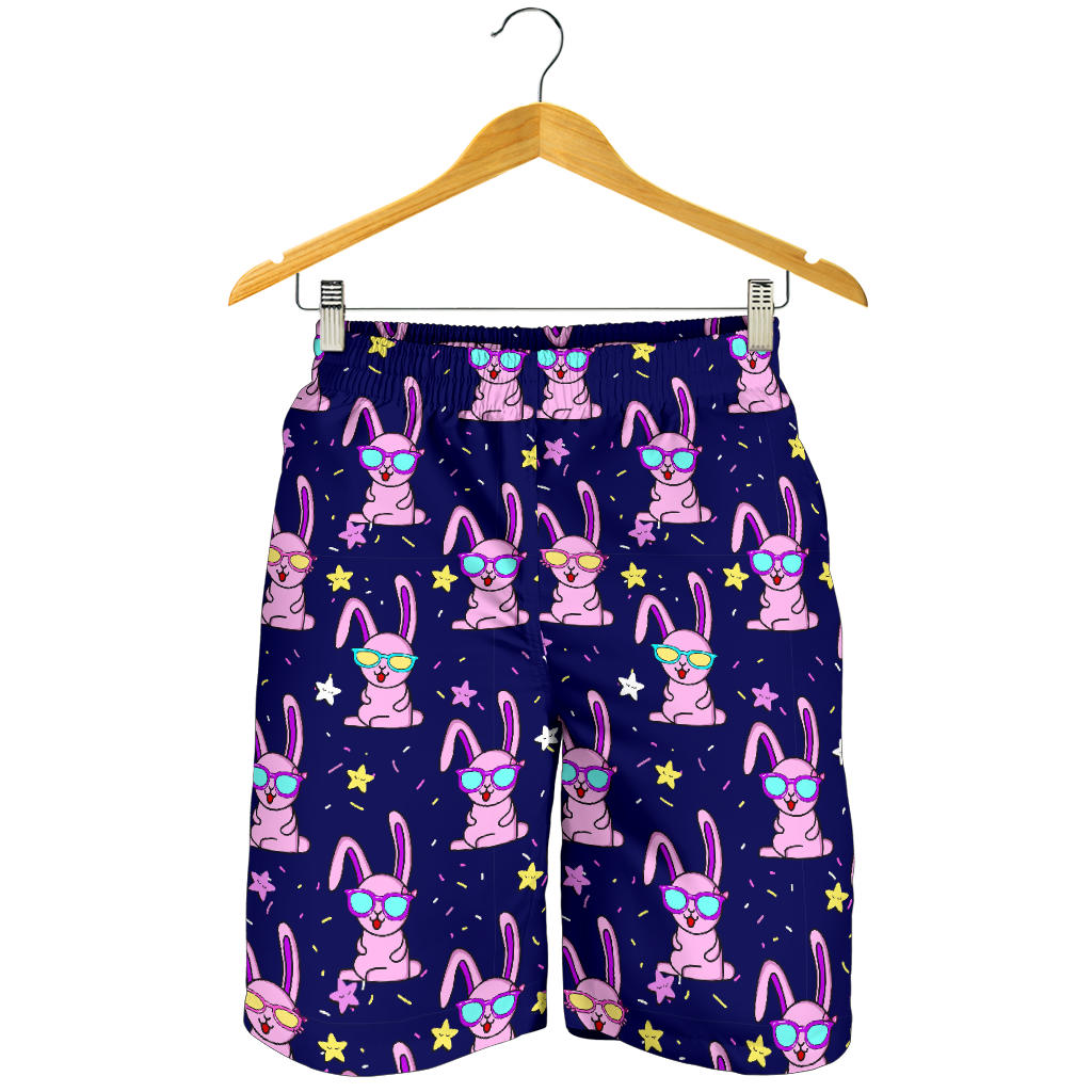 Rabbit Baby Pattern Print Design RB015 Mens Shorts