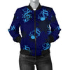 Music note Pattern Print Design A04 Women's Bomber Jacket