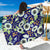 Anemone Pattern Print Design AM06 Sarong Pareo Wrap