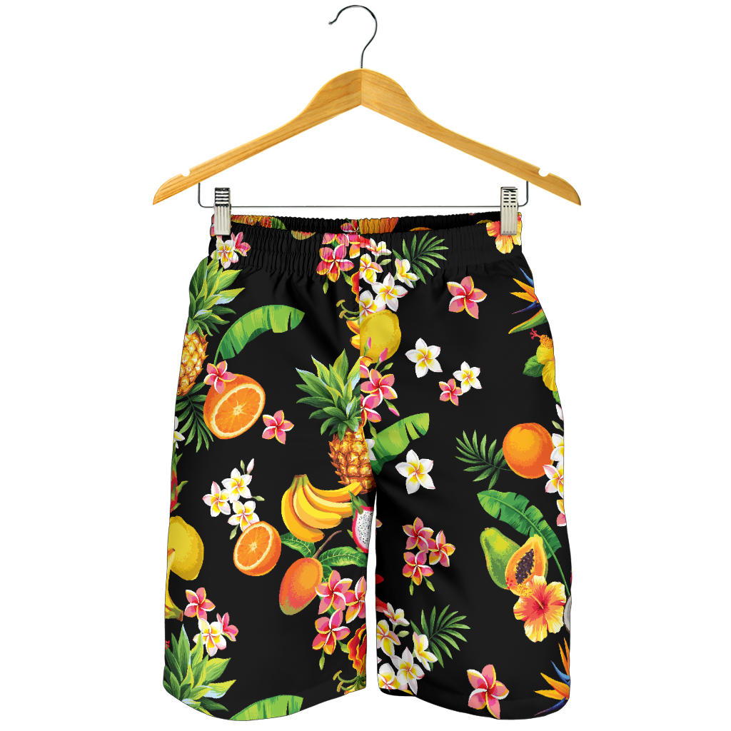 Tropical Fruits Pattern Print Design TF02 Mens Shorts