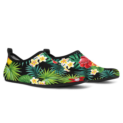 Hibiscus Hawaiian flower tropical Aqua Water Shoes