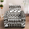 Hand draw Tribal Aztec Armchair Slipcover