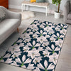 Amaryllis Pattern Print Design AL02 Area Rugs