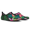 Hawaiian Flower Hibiscus tropical Aqua Water Shoes