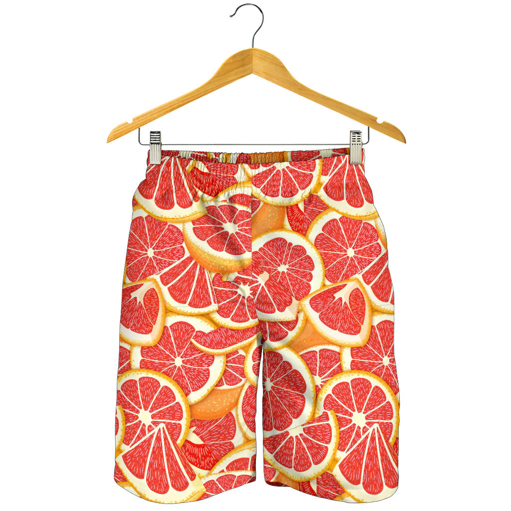 Grapefruit Pattern Print Design GF02 Mens Shorts