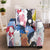 Colorful Horse Pattern Armchair Slipcover