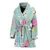 Easter Eggs Pattern Print Design RB014 Women Bathrobe