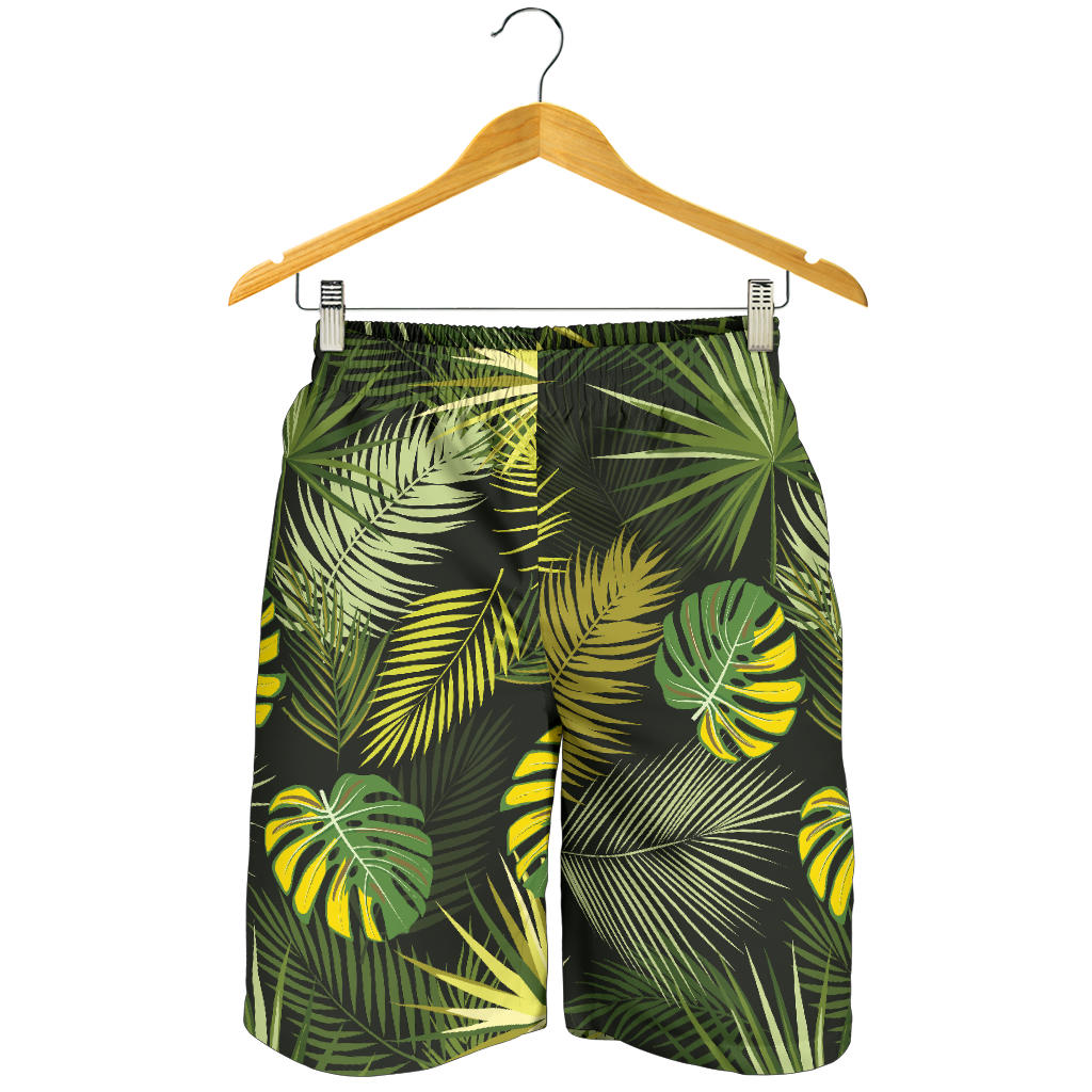 Palm Leaf Pattern Print Design A05 Mens Shorts