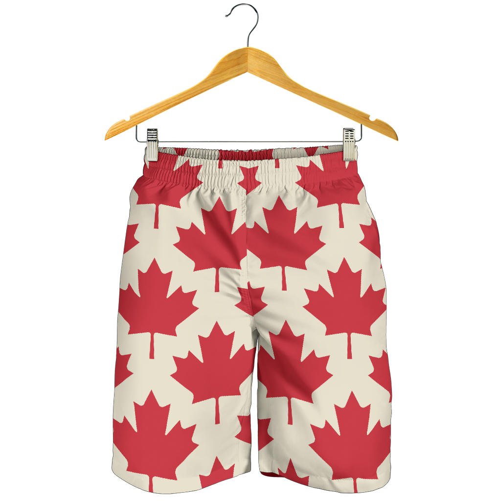 Maple Leaf Pattern Print Design 03 Mens Shorts