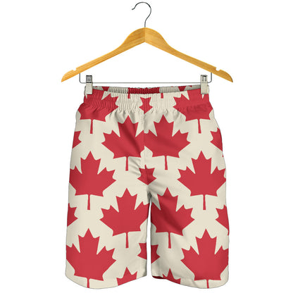 Maple Leaf Pattern Print Design 03 Mens Shorts