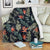 Bird Of Paradise Pattern Print Design BOP02 Fleece Blanket