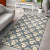 Daisy Pattern Print Design DS09 Area Rugs