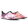 Bird Of Paradise Pattern Print Design BOP011 Aqua Water Shoes