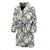 Daisy Pattern Print Design DS09 Men Bathrobe