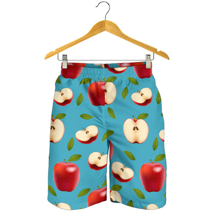 Apple Pattern Print Design AP012 Mens Shorts