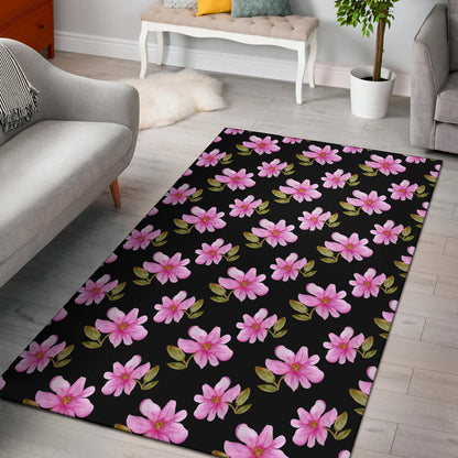 Magnolia Pattern Print Design MAG06 Area Rugs