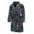 Lotus Boho Pattern Print Design LO04 Men Bathrobe