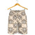 lotus Boho Pattern Print Design LO05 Mens Shorts