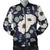 Anemone Pattern Print Design AM01 Men Bomber Jacket